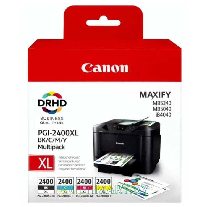 Набор картриджей Canon PGI-2400XL BK/C/M/Y